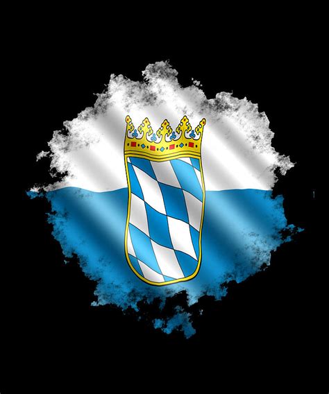 Bavaria Flag Digital Art by LionnoiL - Fine Art America