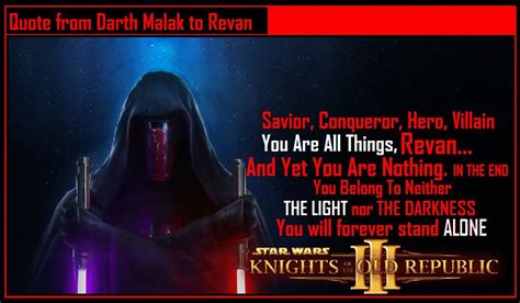 Best darth revan quotes