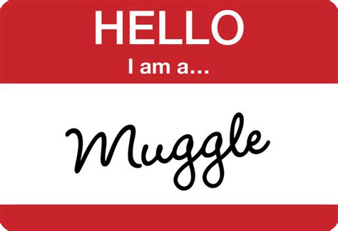 It's About Art and Design: Hello I Am A Muggle Magical Mixer Badge Free Download