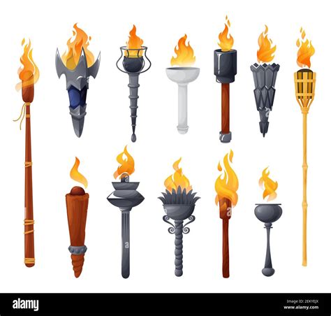 Hawaii torch lighting Stock Vector Images - Alamy