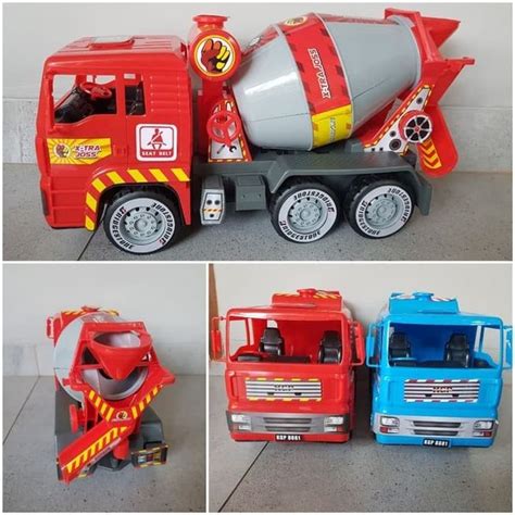 Jual Mainan truck molen besar mobil truk mixer jumbo di Lapak dicko acc ...