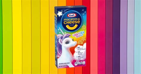 Kraft debuts unicorn macaroni and cheese