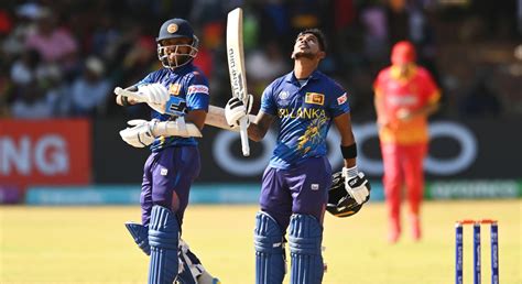 World Cup Qualifiers 2023: Nissanka century earns Sri Lanka Cricket ...