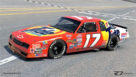 1987 #17 Darrell Waltrip Tide With Numbers by Ryan Daley - Trading Paints