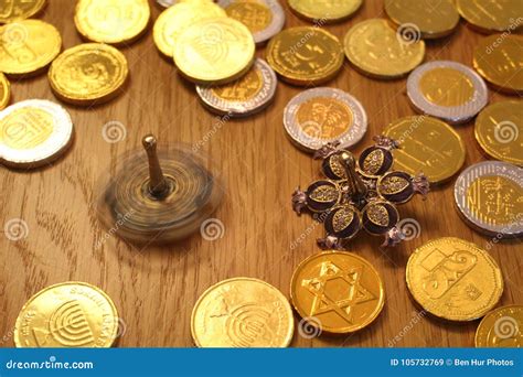 Hanukkah Gelt Chocolate Coins with Star of David on Back and Silver ...