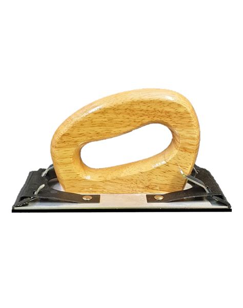 8" Wooden Handle Hand Sander– Premier Panelbeating Supplies Ltd