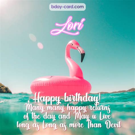 Birthday images for Lori 💐 — Free happy bday pictures and photos | BDay-card.com