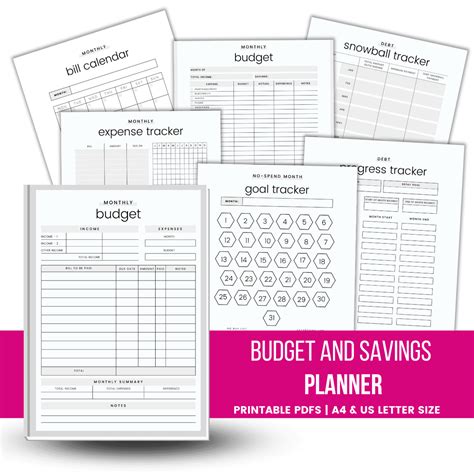 Printable Budget Planner » Powered by ThriveCart