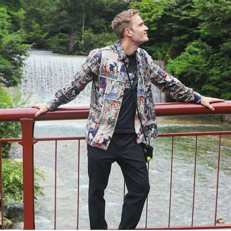 PewDiePie in Japan in 2022 | Men casual, Casual button down shirt, Mens tops