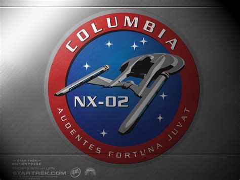 «The logo of the spaceship U.S.S. COLUMBIA - NX - 01» - Star Trek ...