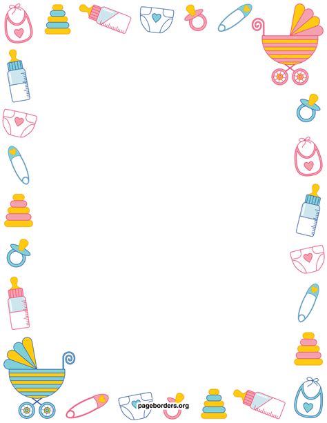 Baby Clip Art Borders And Frames | Free download on ClipArtMag