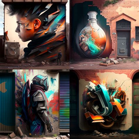 Graffiti Created with AI (10 Examples) - Graffid