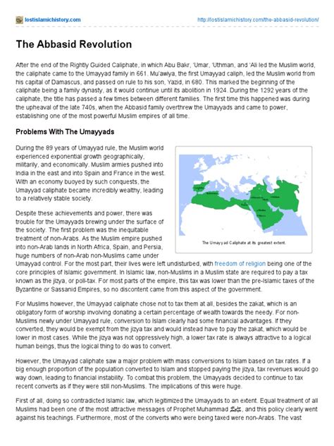 The Abbasid Revolution | PDF | Caliphate | Ali