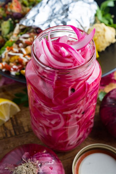 Pickled Red Onions - Closet Cooking