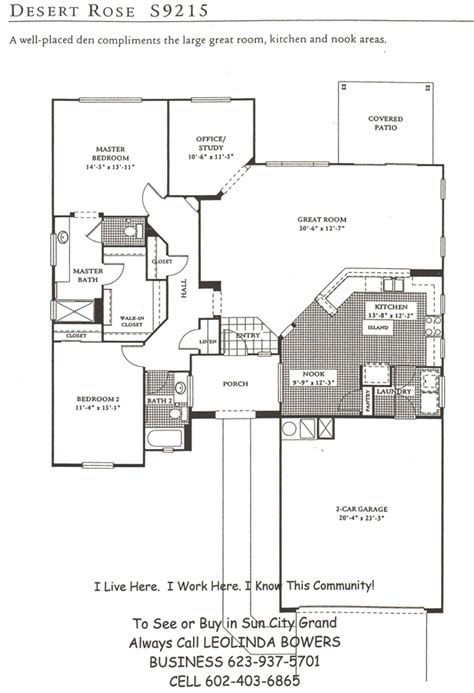 Del Webb Floor Plans Sun City Grand - House Design Ideas