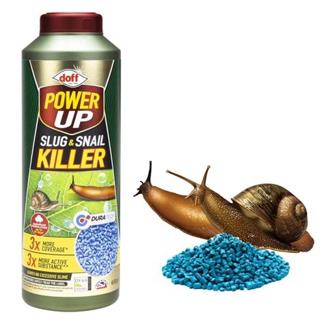 DOFF 3x POWER UP SUPER Slug and Snail Killer Pellets 650g F-AF-650-DOF ...