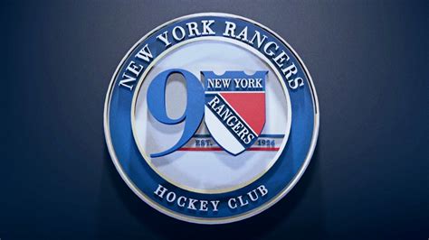 Rangers announce 90th Anniversary logo | New york rangers, Ranger, New ...