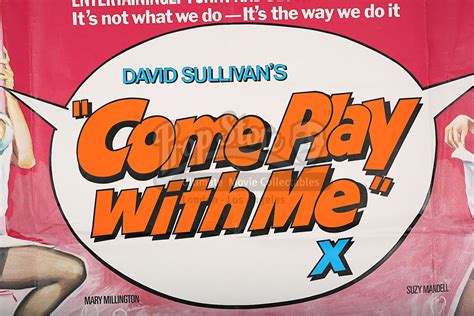 COME PLAY WITH ME (1977) - UK Quad Poster (1977) - Current price: £175