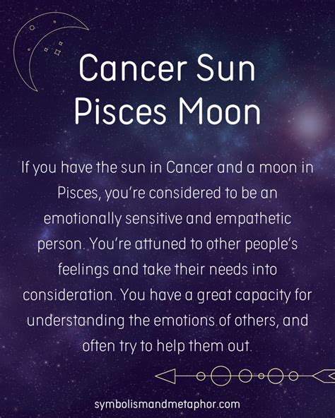 12 Cancer Sun Pisces Moon Personality Traits