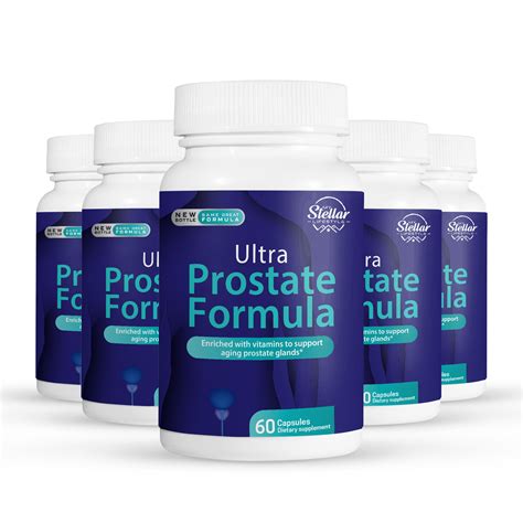 5 Pack Ultra Prostate Formula, helps prostate health-60 Capsules x5 - Walmart.com