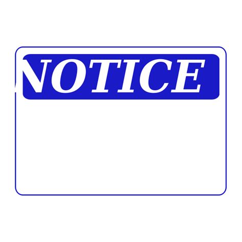 Warning sign blank blue vector image | Free SVG