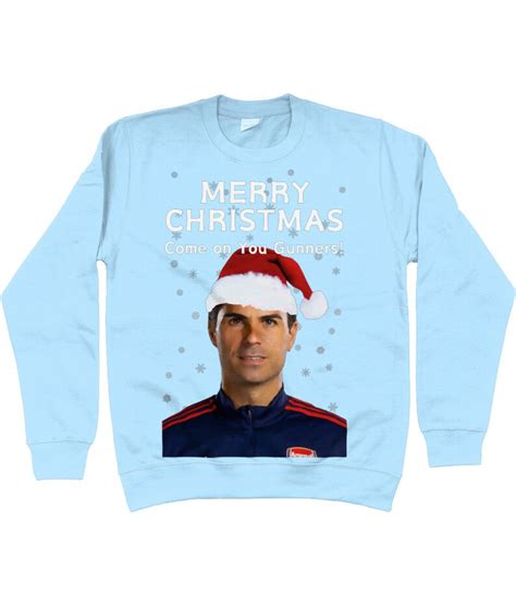 Arsenal Christmas Jumper Mikel Arteta Funny Arsenal Xmas Jumper Unisex - Etsy UK