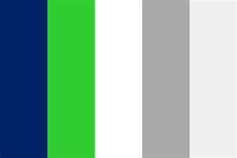 Navy-Green Color Palette