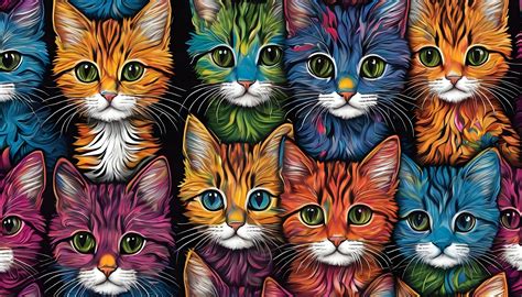 Cats Faces Background Free Stock Photo - Public Domain Pictures