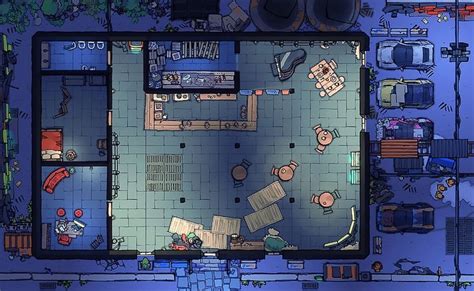 BluBerrey's Cyberpunk Battle Maps | Community Spotlight | Cyberpunk ...