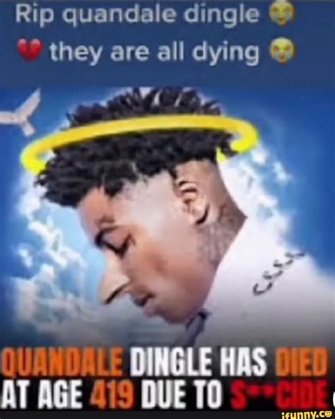 Rip quandale dingle they are all dying DINGLE HAS AT ARE MIE TO - iFunny