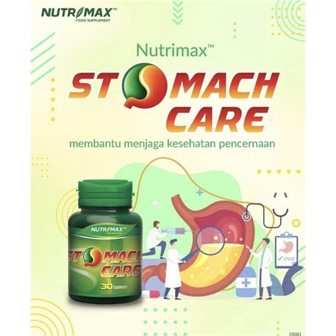 Jual Nutrimax Stomach Care Vitamin Maag lambung | Shopee Indonesia