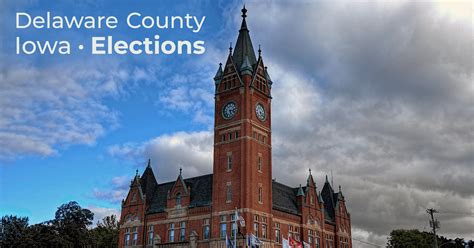 Elections - Delaware County, Iowa