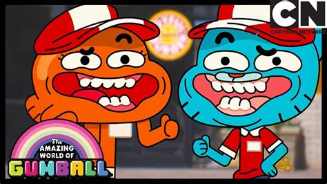 Gumball | Gumball and Darwin Have A Job? | The Menu | Cartoon Network ...