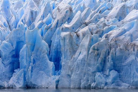 Ice Field of the Grey Glacier Stock Photo - Image of patagonian, cloudscape: 117815460