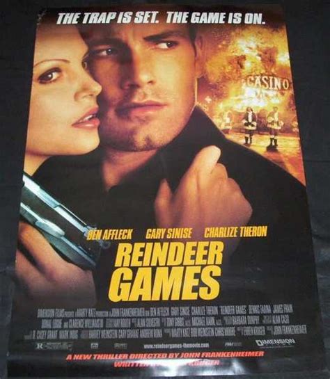 Reindeer Games Promo Poster Charlize Theron, Ben Affleck Products Name: Reindeer Games Promo ...