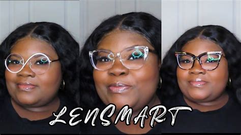 LENSMART EYEGLASSES GLASSES TRY ON REVIEW - YouTube