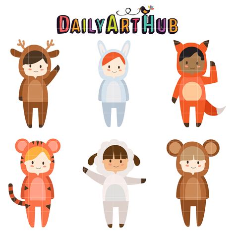 Kids Costume Clip Art Set – Daily Art Hub – Free Clip Art Everyday