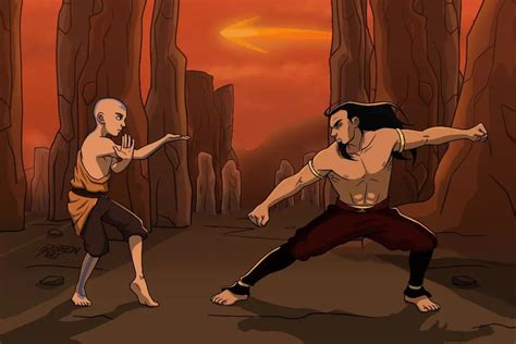 Gabriel Onche on Instagram: “Aang vs Ozai final battle. @gordoncormier_official posted a picture ...