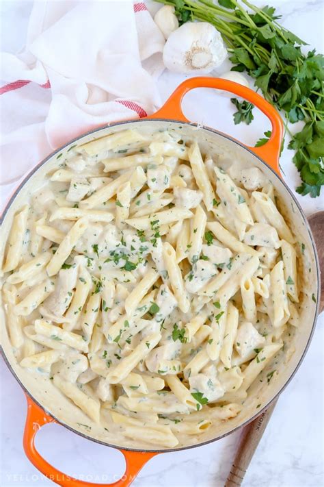 Easiest Way to Make Italian Chicken Pasta Recipes White Sauce