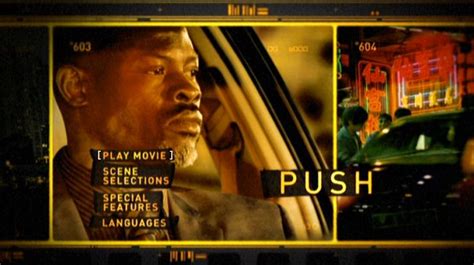 Push (2009) - DVD Movie Menus