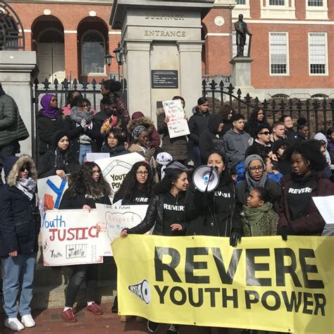 Youth rally for jobs and justice at State House – Revere Journal