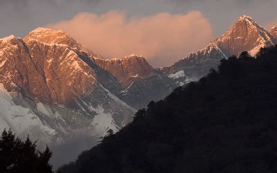 Sunset over Himalayas wallpaper - Nature wallpapers - #44296