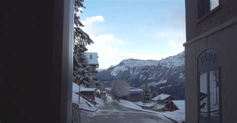 A Mountain Village Covered In Snow · Free Stock Video