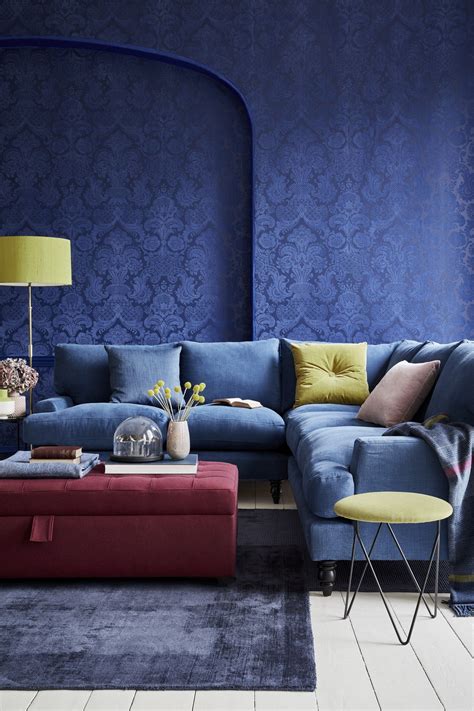 The Beauty of Blue In Your Home & How To Use It - The Interior Editor | Blue corner sofas, Blue ...