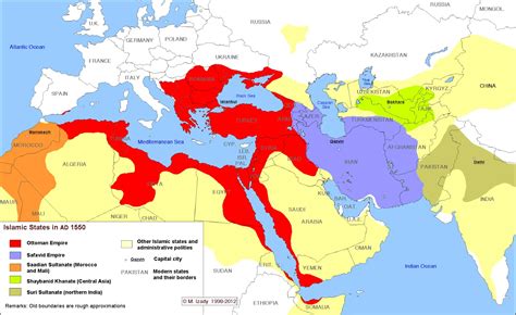 Geographia: A Geographic History of Islamic States through Maps