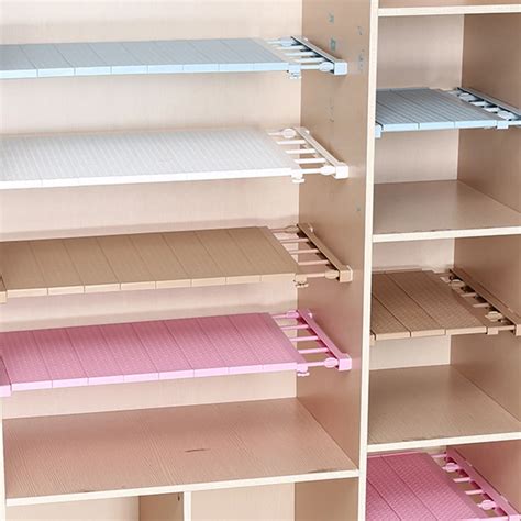 Adjustable Storage Shelf Shelves Holders For Organizer Drawer Closet Organizer Home Decoration ...