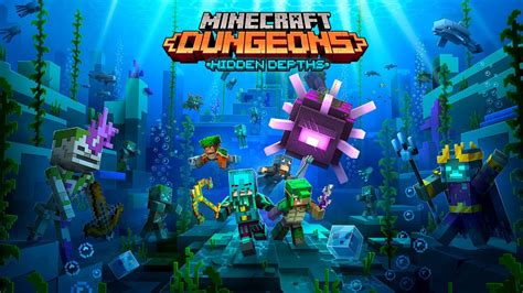 Minecraft Dungeons Hidden Depths çıkış tarihi açıklandı − Oyunpat