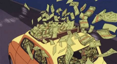 #animatedgif #anime #gifs #money #studioghibli #ghibli #rich #movies #cagliostro | Money ...