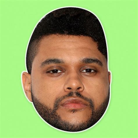 Sad The Weeknd Mask by RapMasks