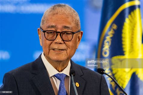 Eli Remolona, Governor of the Bangko Sentral ng Pilipinas, speaks at... News Photo - Getty Images